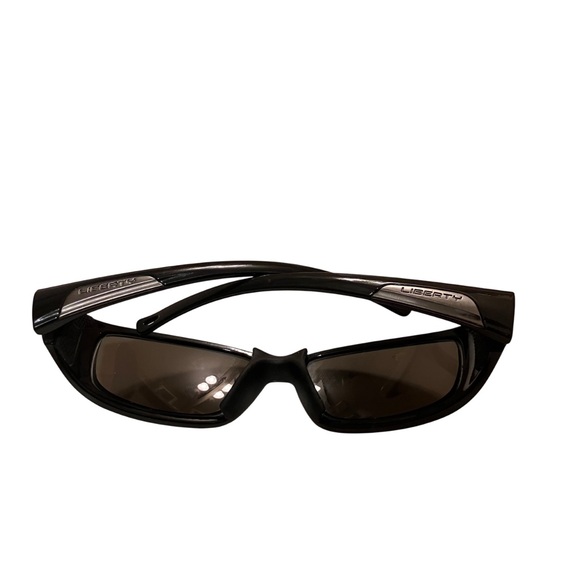 Liberty Sport Frontier Wrap Sunglasses Frames Mens Black Full Rim 60-17-130 Read - Picture 11 of 11